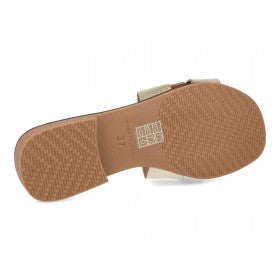 Sandalia Plana Beige