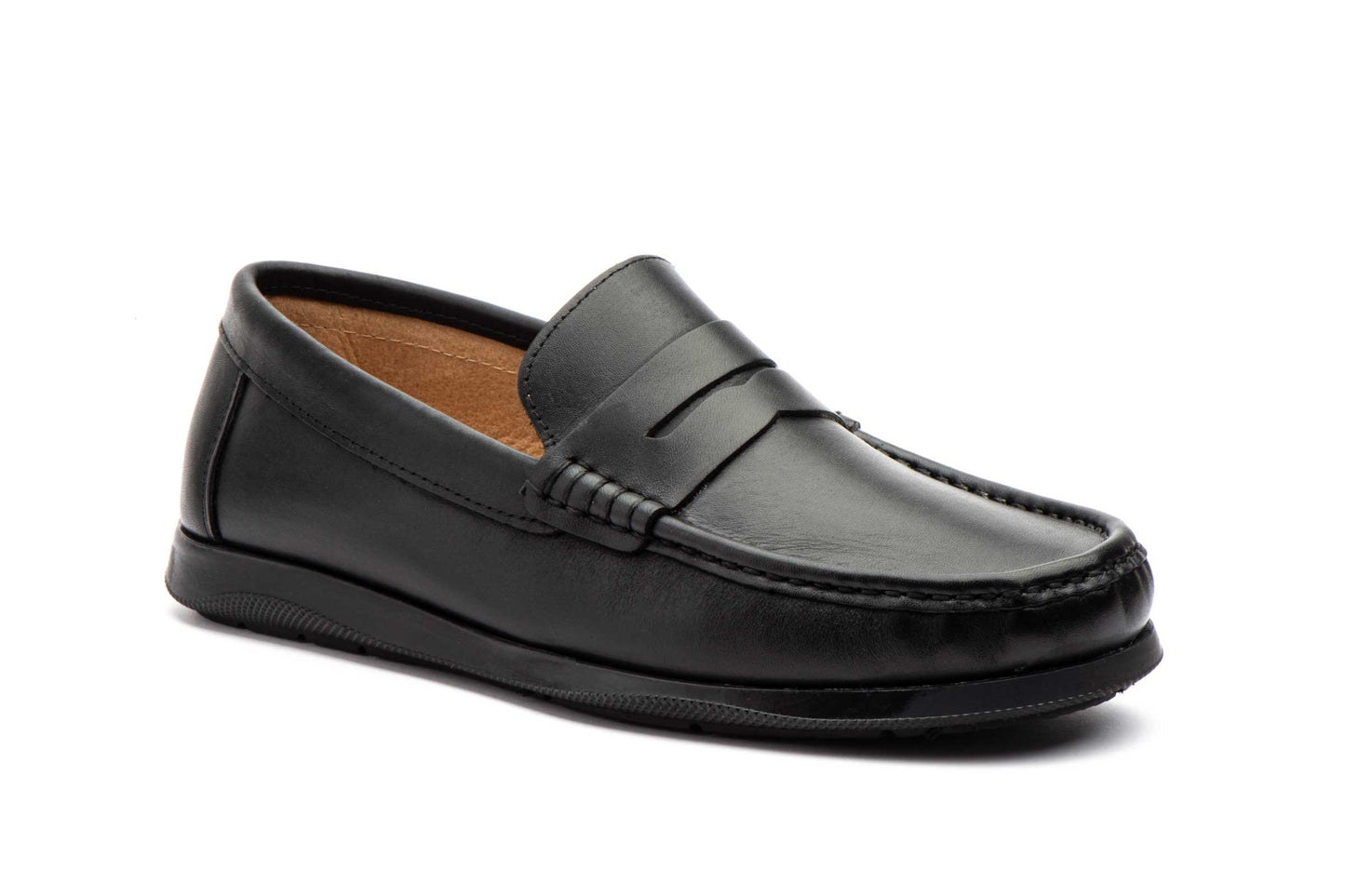 Zapatos Hombre Piel Negro Antifaz