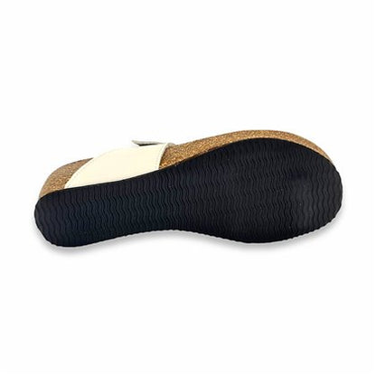Sandalias Bio Esclava Mujer Piel Plantilla Acolchada