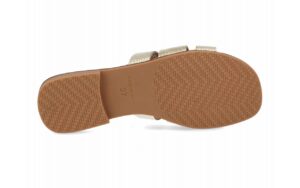 Sandalia de piel para mujer modelo 3063 cómoda y transpirable