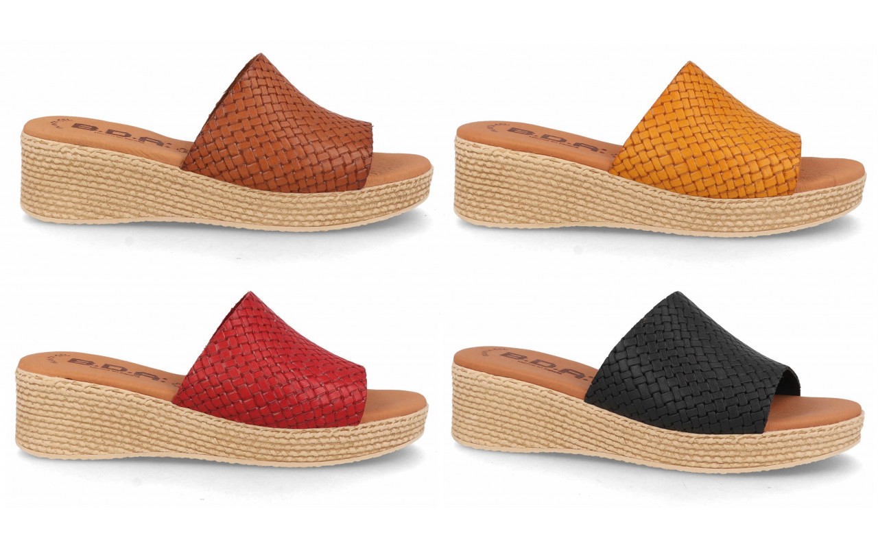 sandalia de plataforma para mujer modelo 4010