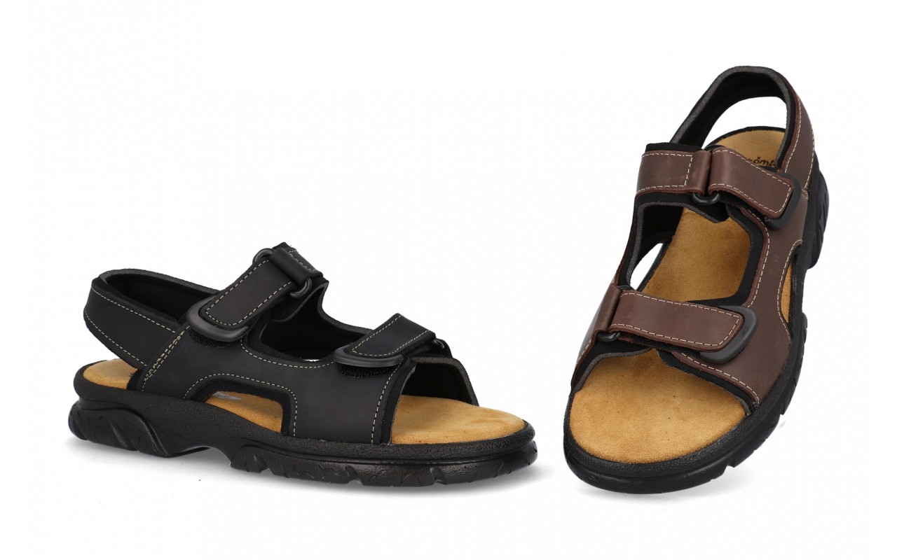sandalia de piel para hombre modelo 44