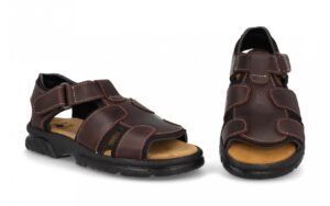 Sandalia de piel para hombre modelo 48