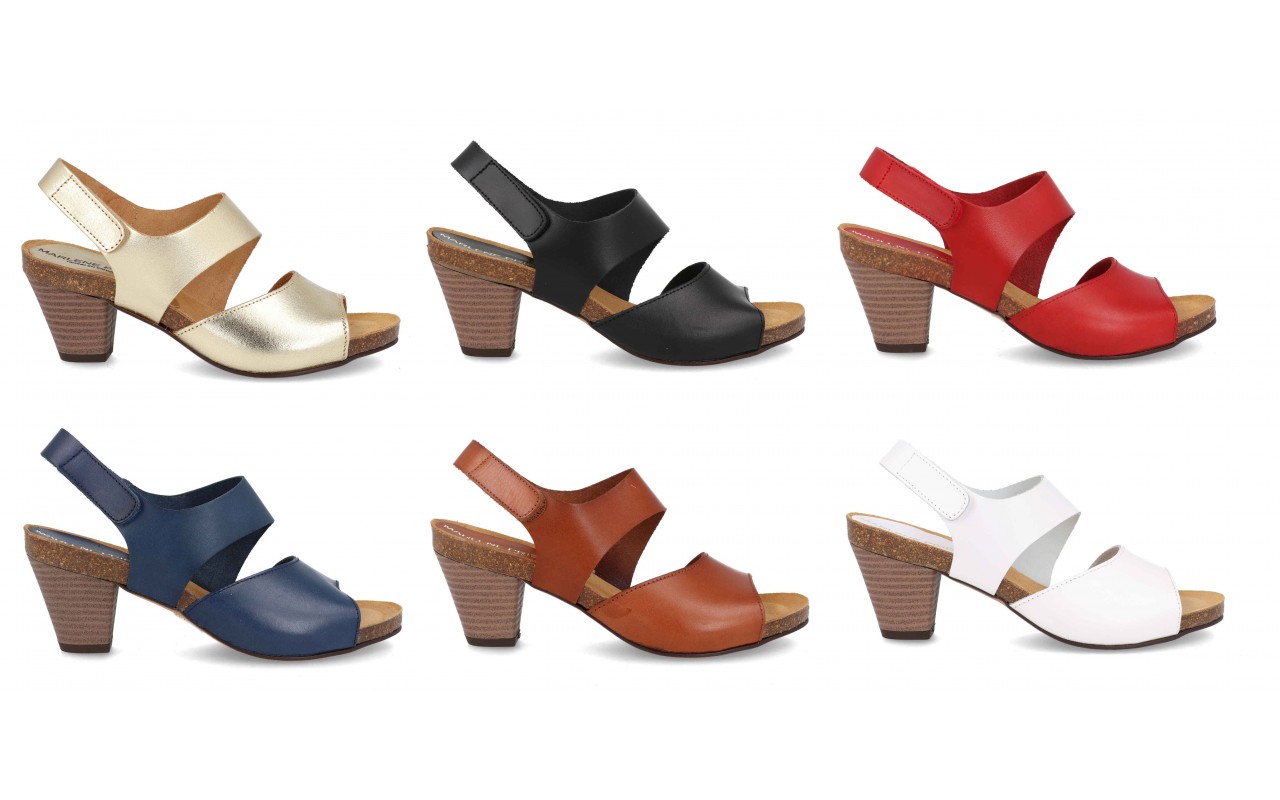 sandalia de tacón para mujer modelo 74381