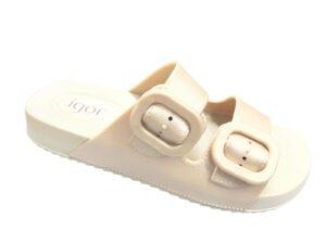sandalia mujer modelo s-10345 igor platino metalizada