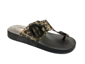 Sandalia mujer modelo S-10362 de Igor esclava leopardo
