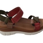 Zapatos de salón rojos con tacón medio - Modelo Elegance 54332