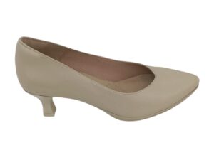 Zapatos de salón cómodos beige – Modelo Classic Mar17