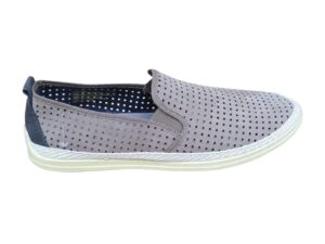 Alpargatas elásticas de lona marrón – Modelo Summer 525 (Color Tabaco)