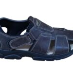 Sandalias de trekking de cuero marrón - Modelo Sport 7003